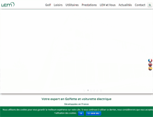 Tablet Screenshot of liberty-electric-motion.com